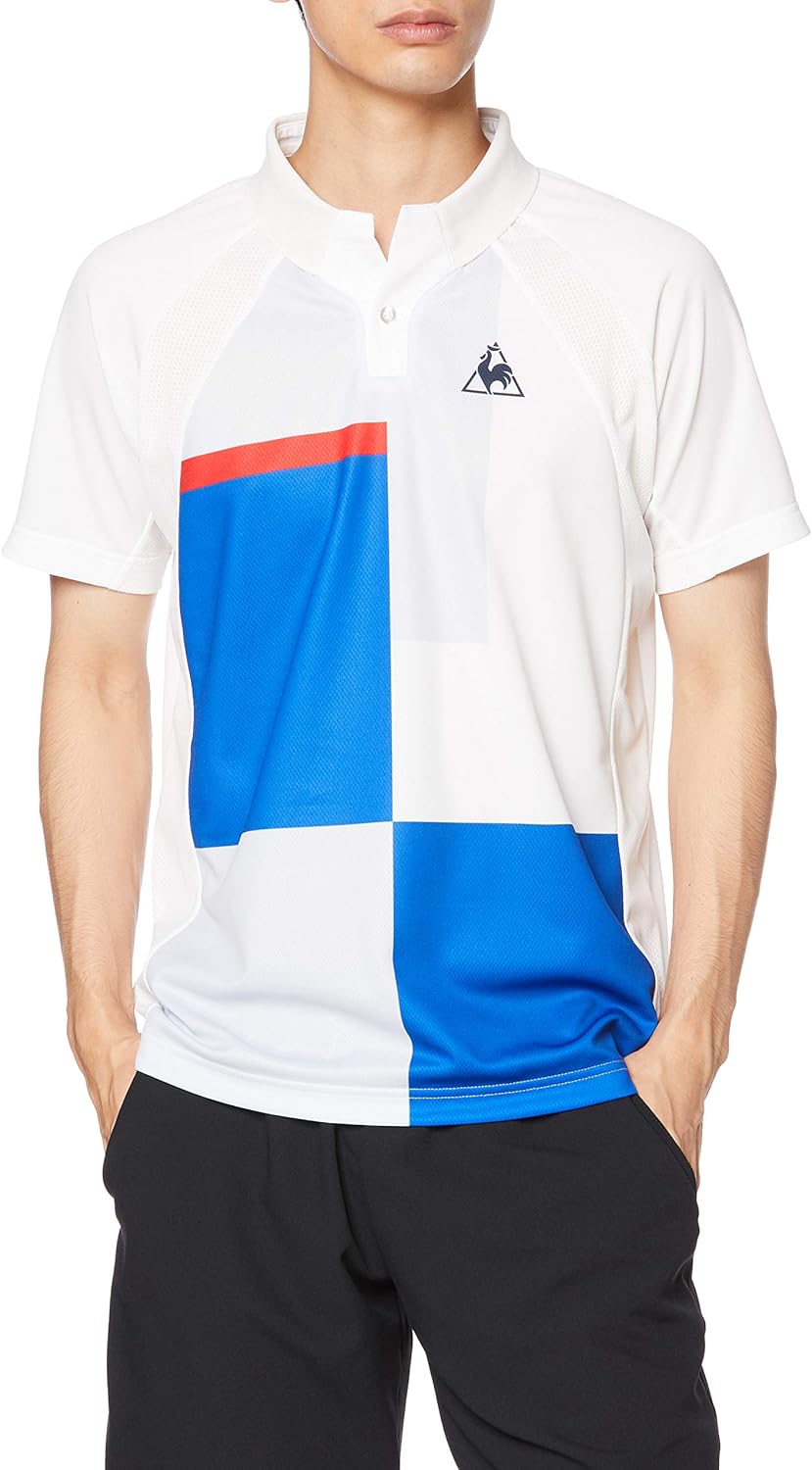Мужская поло-рубашка с коротким рукавом Le Coq Sportif для игры в теннис, поло-рубашка с коротким рукавом, влагоотводящая, быстросохнущая, одобрена ITF и JTA, модель, которую носил игрок, белый
Мужская поло-рубашка с коротким рукавом Le Coq Sportif для игры в теннис, поло-рубашка с коротким рукавом, влагоотводящая, быстросохнущая, одобрена ITF и JTA, модель, которую носил игрок, белый