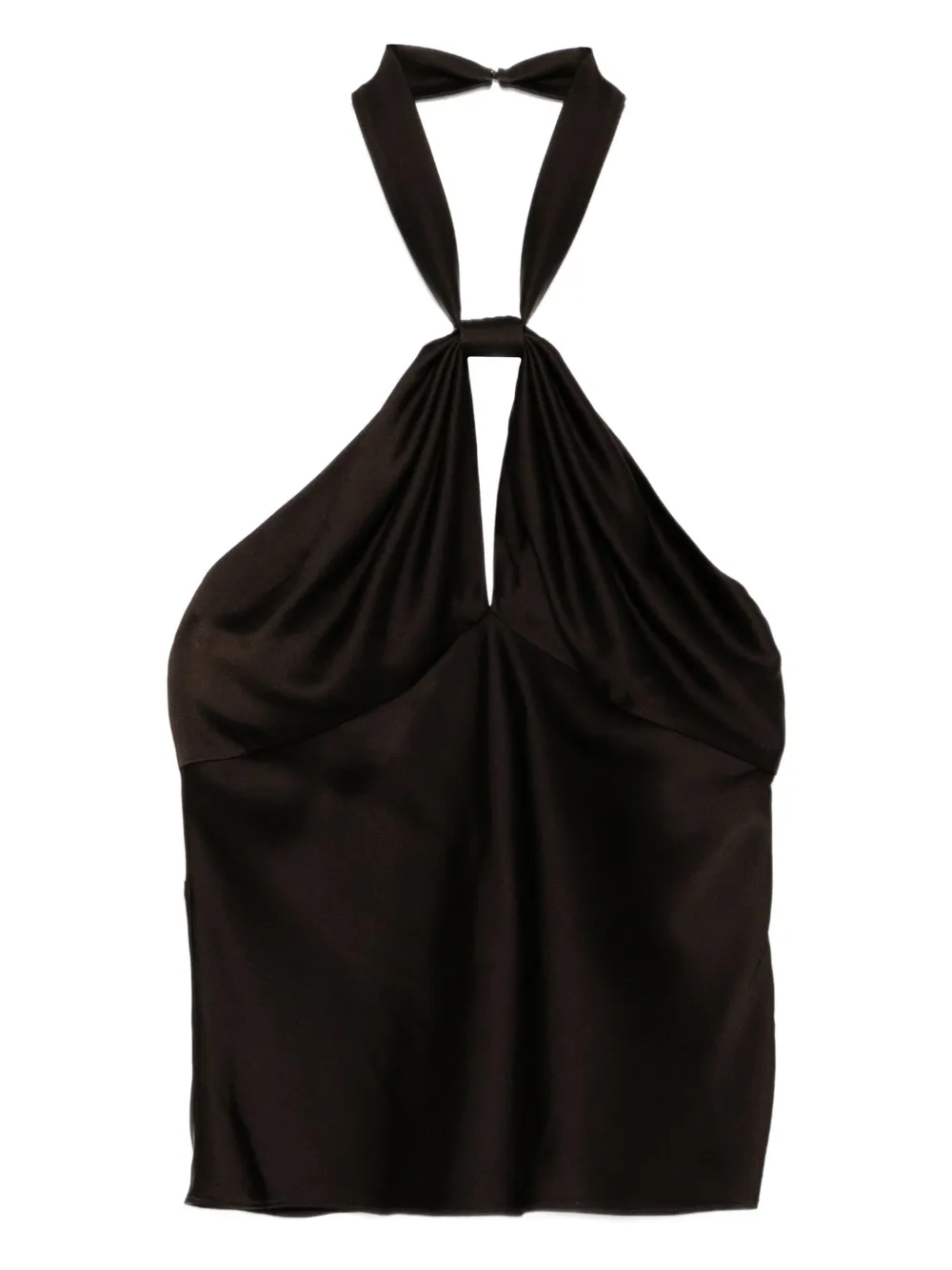 Шелковый топ TOM FORD, коричневый
Шелковый топ TOM FORD, коричневый