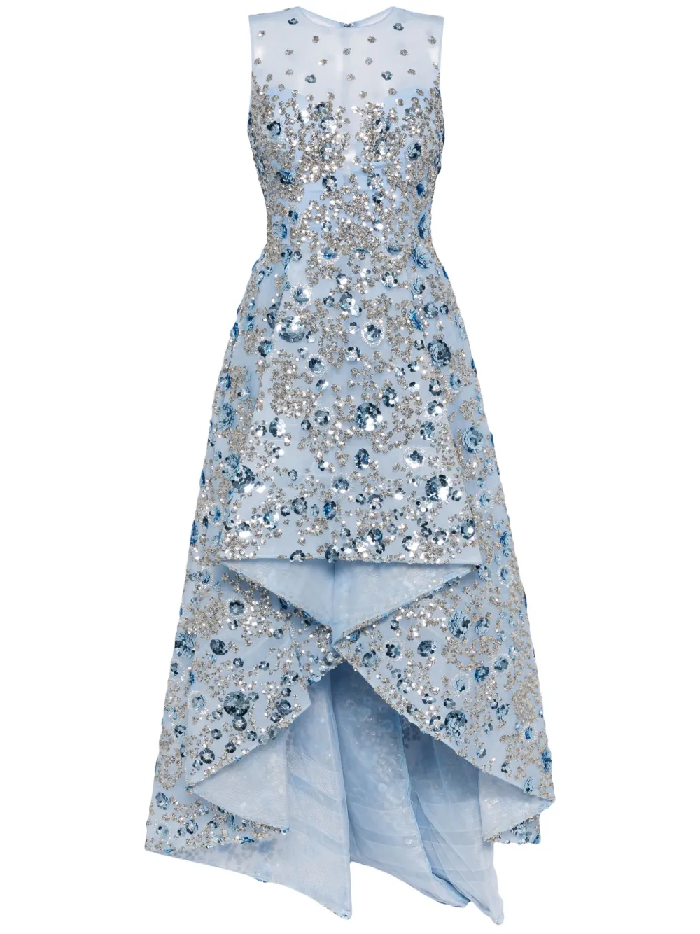 Платье из тюля с пайетками Saiid Kobeisy, синий
Платье из тюля с пайетками Saiid Kobeisy, синий