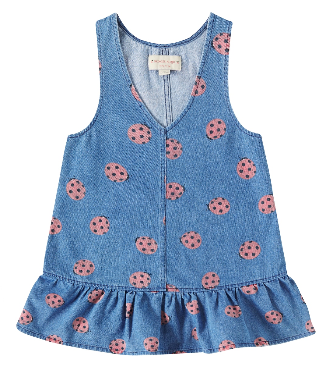 Джинсовое платье с принтом Magot Konges Sløjd, Ladybug
Джинсовое платье с принтом Magot Konges Sløjd, Ladybug