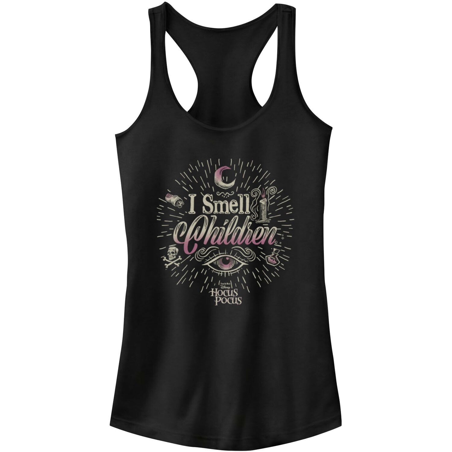 Детская майка с коллажем Disney Hocus Pocus I Smell для детей Disney, черный
Детская майка с коллажем Disney Hocus Pocus I Smell для детей Disney, черный