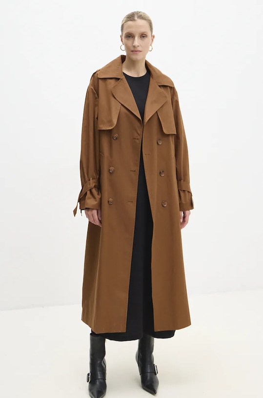 Тренч Answear.Lab, коричневый 
Тренч Answear.Lab, коричневый