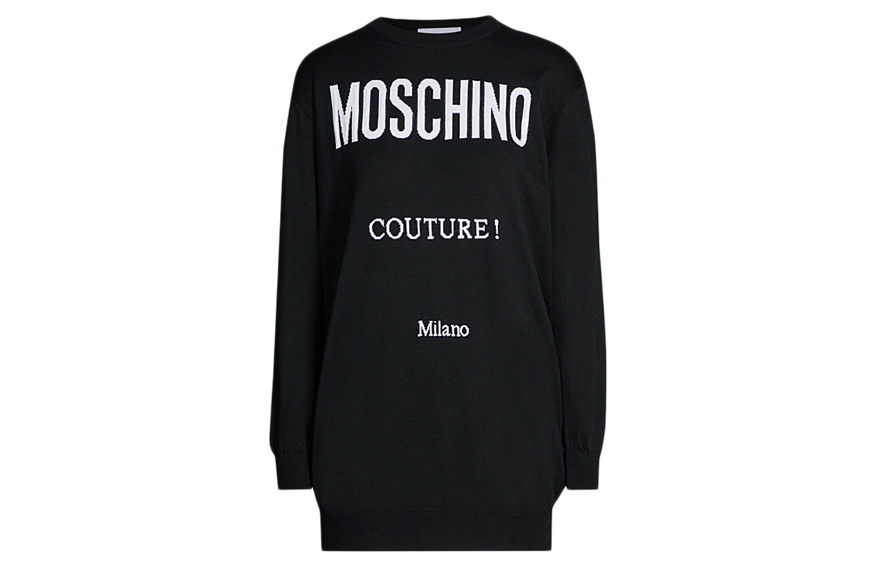 Свитер женский черный MOSCHINO
Свитер женский черный MOSCHINO