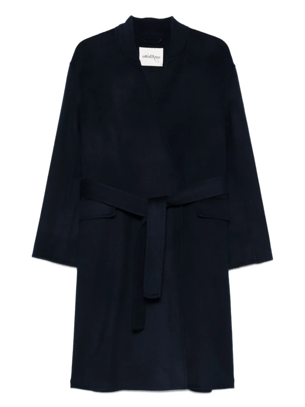 Пальто миди с запахом и поясом Ottod'Ame, синий
Пальто миди с запахом и поясом Ottod'Ame, синий
