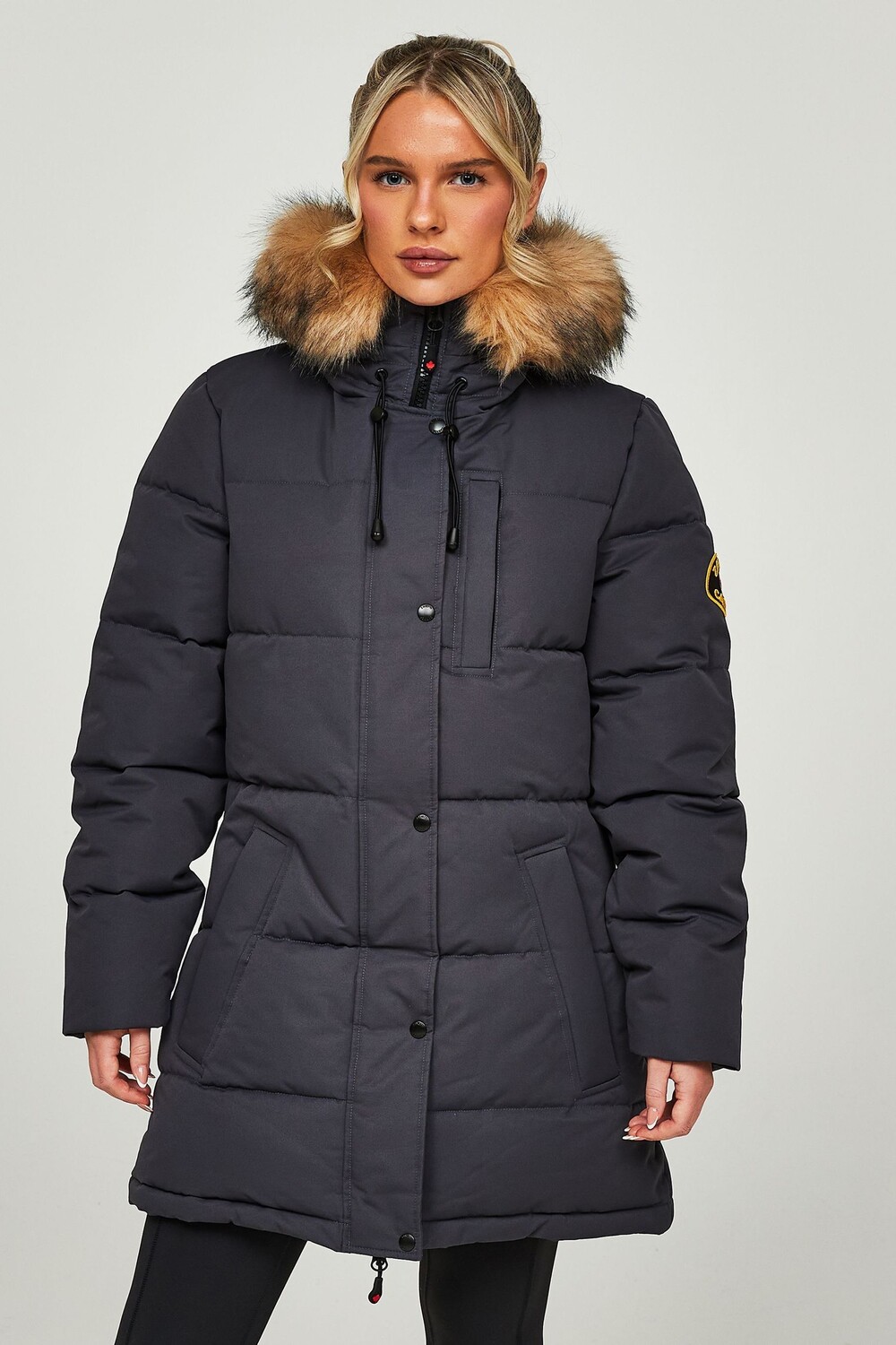 Куртка парка гошава Zavetti Canada, серый
Куртка парка гошава Zavetti Canada, серый