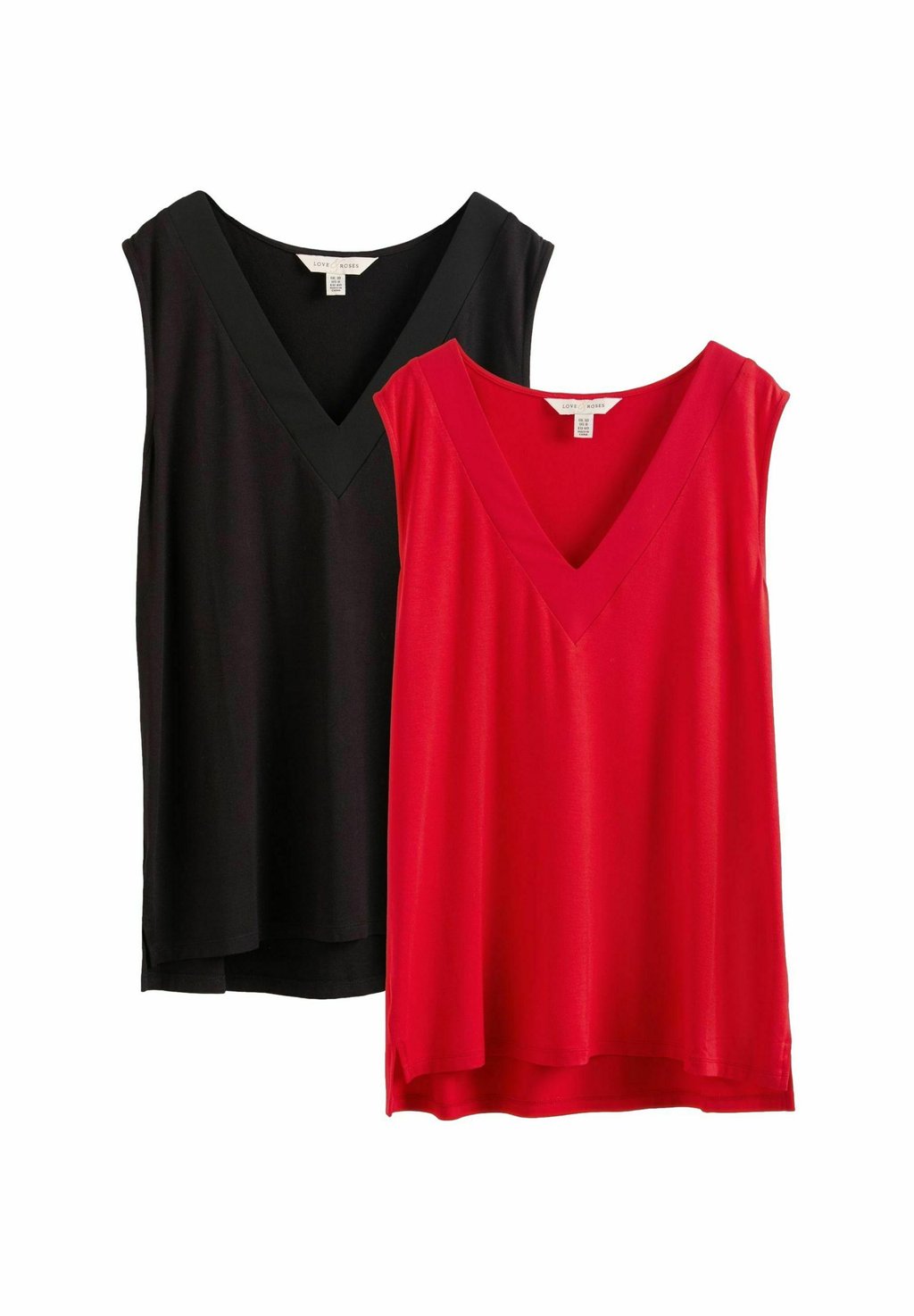 Топ REGULAR FIT V-NECK 2 PACK Love & Roses, черный
Топ REGULAR FIT V-NECK 2 PACK Love & Roses, черный