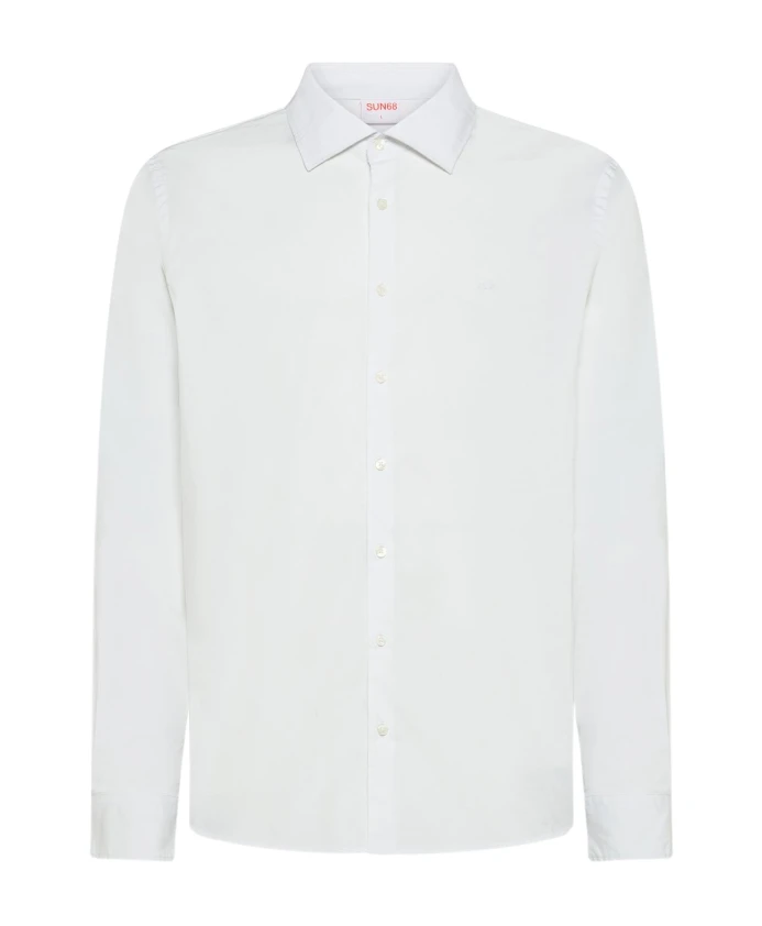 Рубашка из поплина, эластичная Sun68, белый
Рубашка из поплина, эластичная Sun68, белый