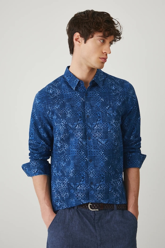 Льняная рубашка Medicine, синий
Льняная рубашка Medicine, синий