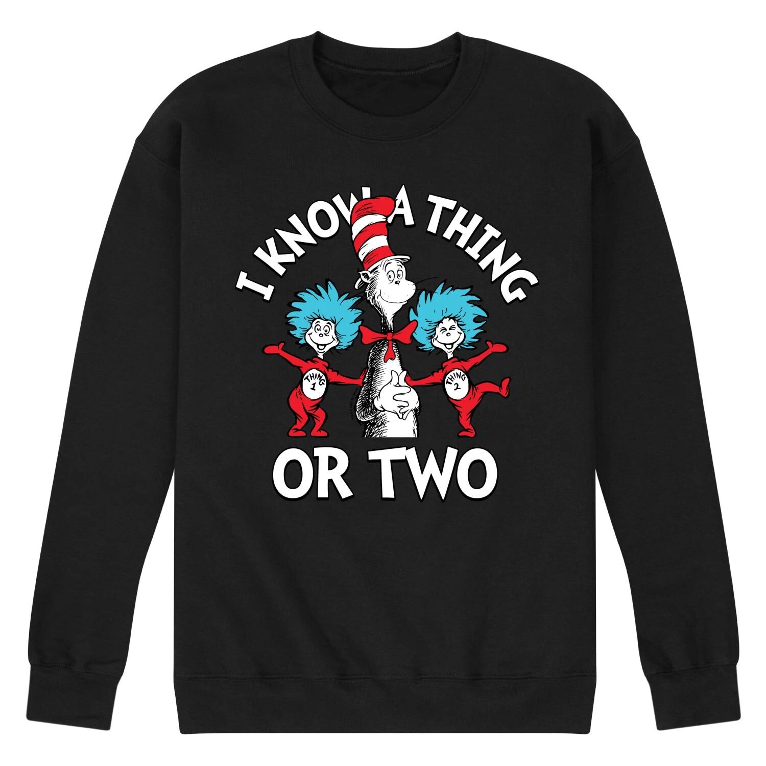 Мужской свитшот с рисунком Dr Seuss The Cat In The Hat I Know A Thing Or Two Licensed Character
Мужской свитшот с рисунком Dr Seuss The Cat In The Hat I Know A Thing Or Two Licensed Character