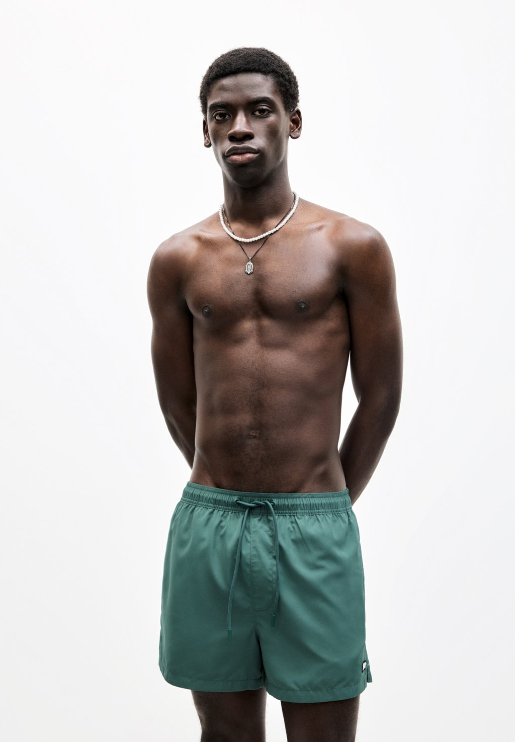 Пляжные шорты PULL&BEAR, зеленый
Пляжные шорты PULL&BEAR, зеленый