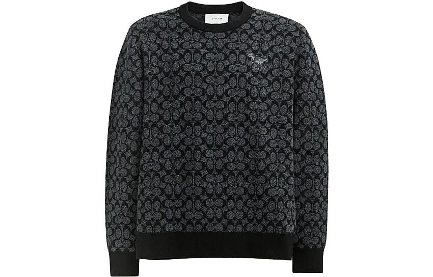 Свитер мужской черный Coach, черный
Свитер мужской черный Coach, черный