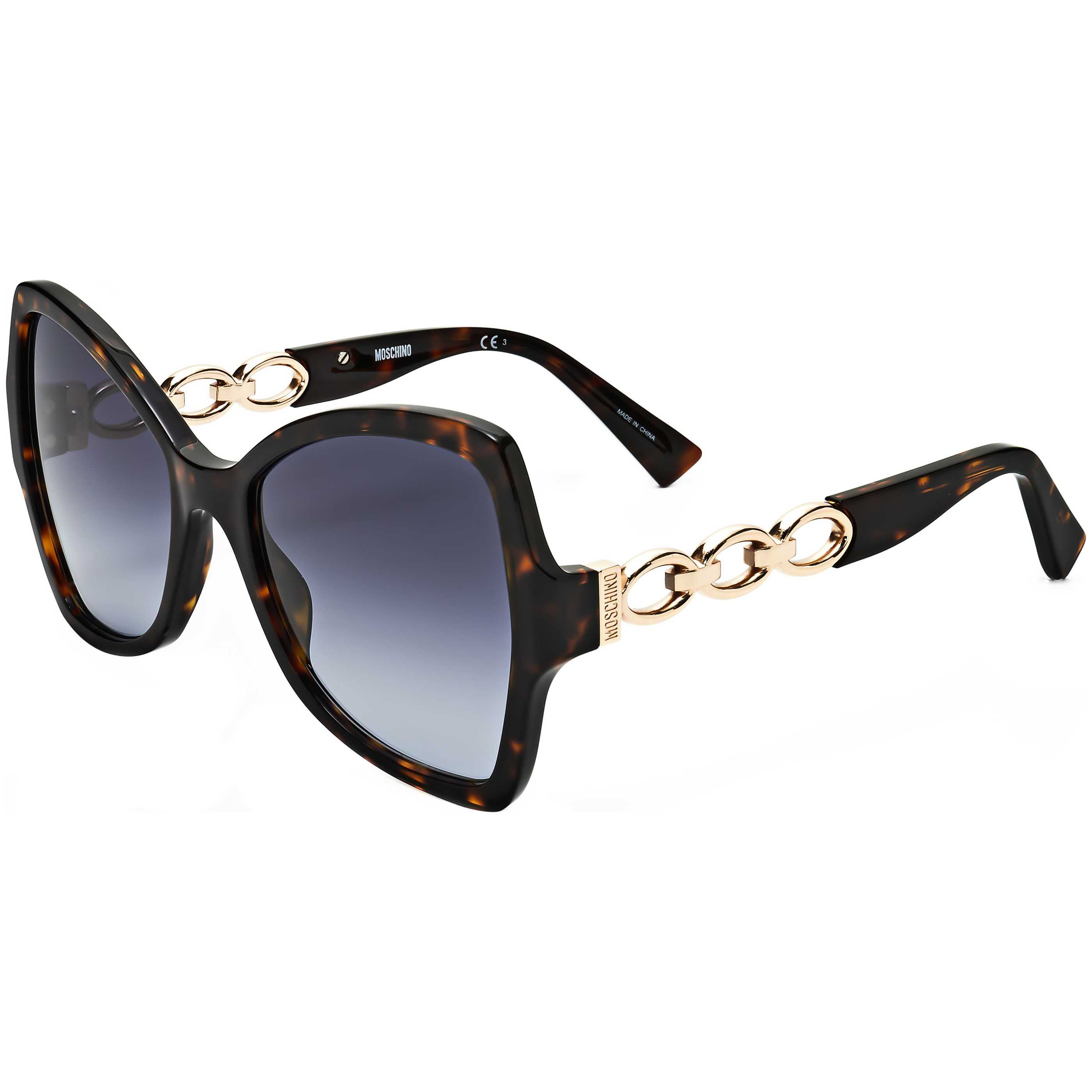 Moschino Женские солнцезащитные очки 54 мм серые, черный
Moschino Женские солнцезащитные очки 54 мм серые, черный