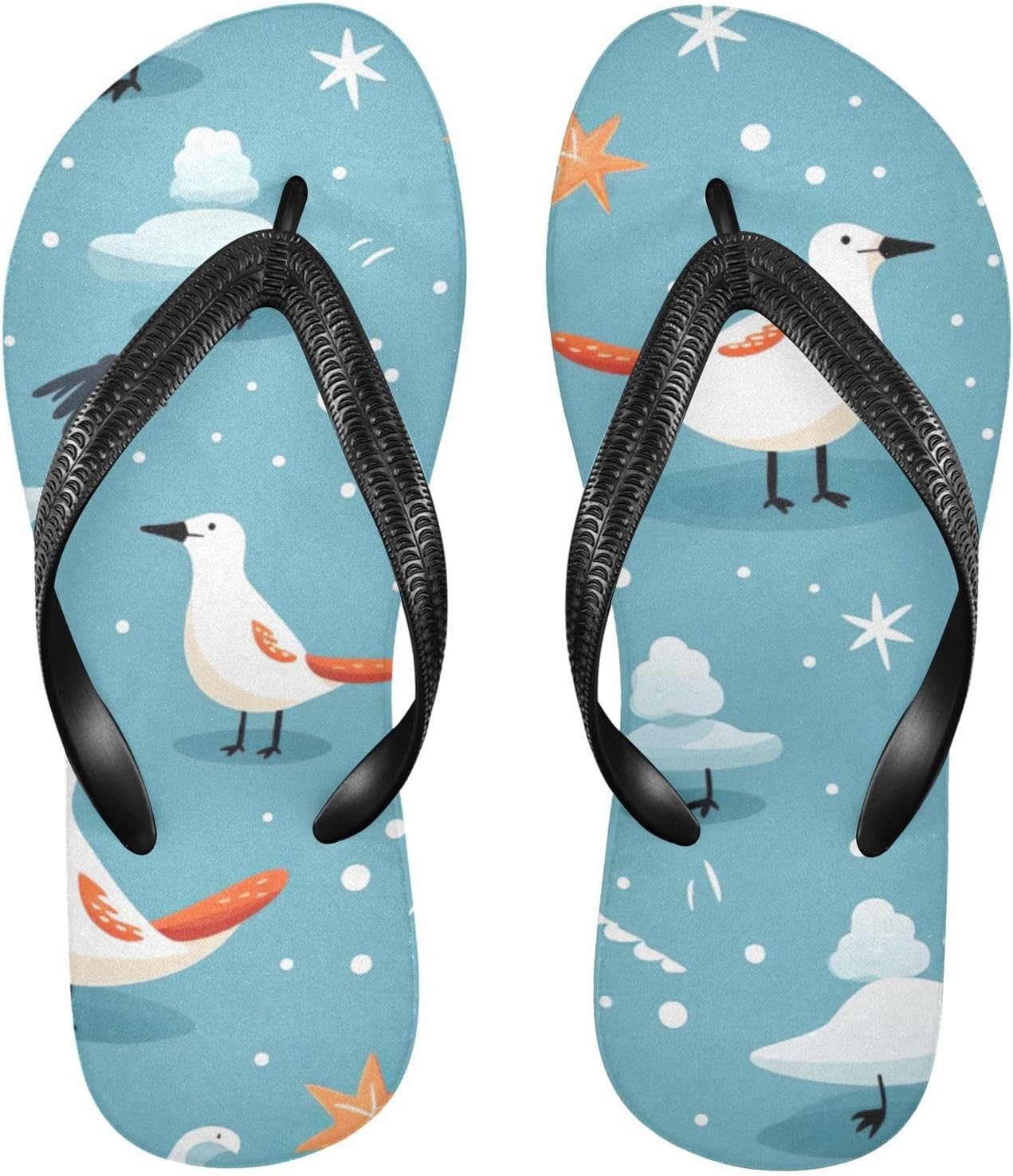 Пляжные летние повседневные сандалии Seagull Starfish для женщин и мужчин, шлепанцы для душа Kfbe
Пляжные летние повседневные сандалии Seagull Starfish для женщин и мужчин, шлепанцы для душа Kfbe