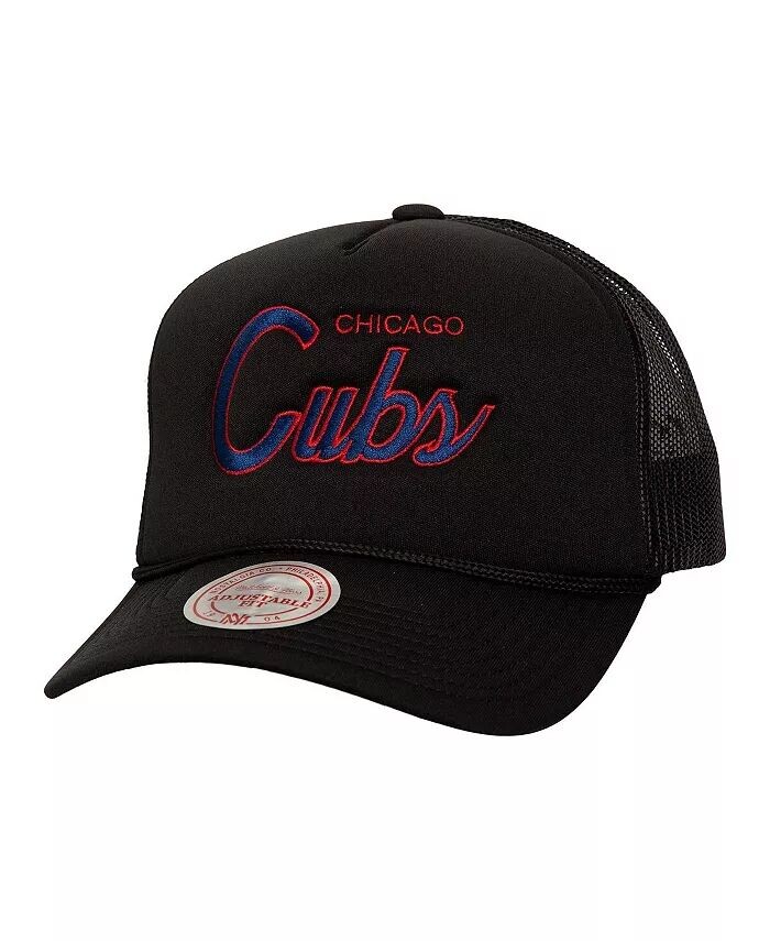 Черная мужская регулируемая кепка Mitchell Ness Chicago Cubs Script Trucker Mitchell & Ness, черный
Черная мужская регулируемая кепка Mitchell Ness Chicago Cubs Script Trucker Mitchell & Ness, черный