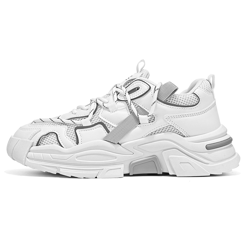 Износостойкие, дышащие, легкие, увеличивающие рост низкие массивные кроссовки для мужчин Colorful Creations, White
Износостойкие, дышащие, легкие, увеличивающие рост низкие массивные кроссовки для мужчин Colorful Creations, White