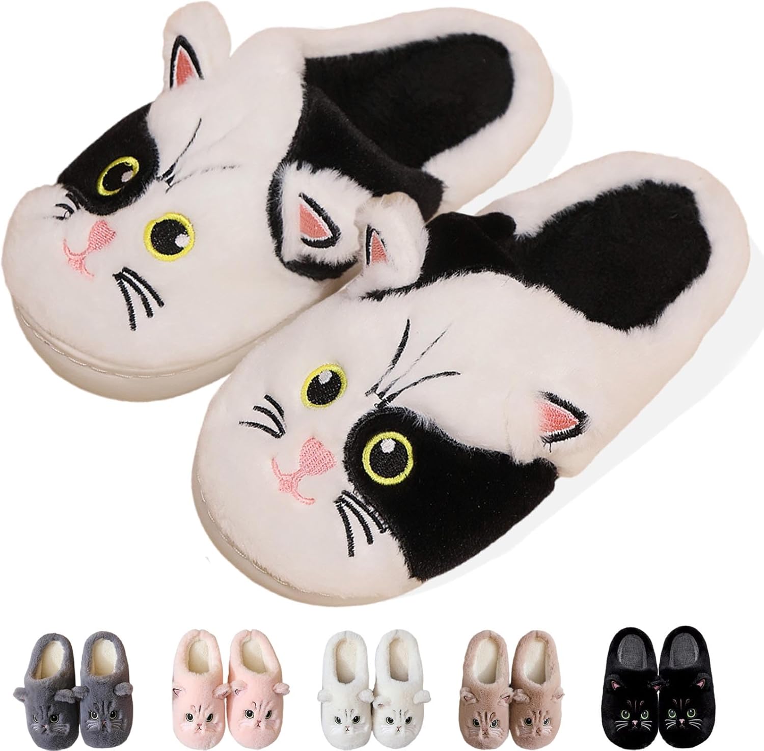 Милые домашние тапочки с животными для женщин и мужчин, мягкие, удобные, хлопковые, теплые зимние тапочки для дома, забавные стильные тапочки для спальни Datarope, белый
Милые домашние тапочки с животными для женщин и мужчин, мягкие, удобные, хлопковые, теплые зимние тапочки для дома, забавные стильные тапочки для спальни Datarope, белый