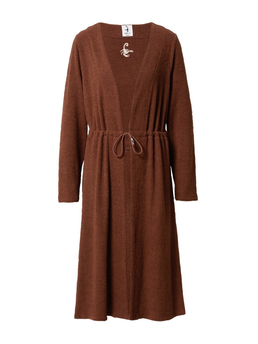 Вязаный кардиган Viervier FATIMA, коричневый 
Вязаный кардиган Viervier FATIMA, коричневый