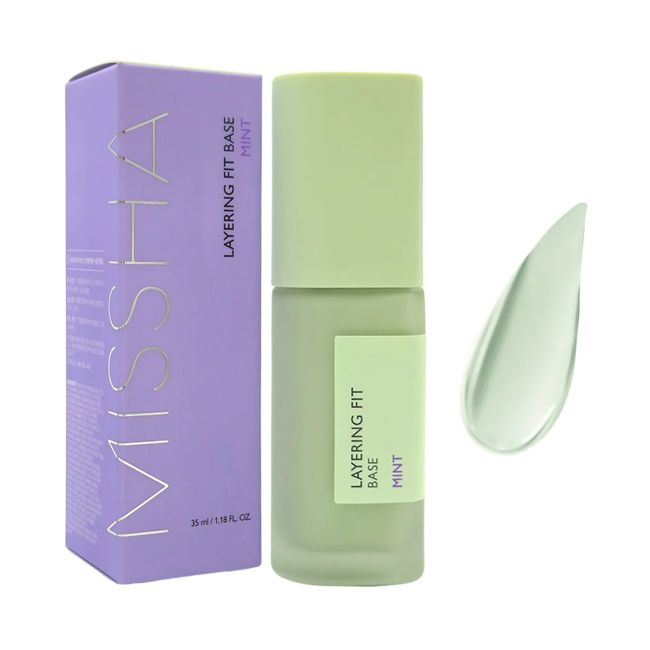 Мятная основа под макияж с эффектом наслаивания Missha, 35 мл
Мятная основа под макияж с эффектом наслаивания Missha, 35 мл