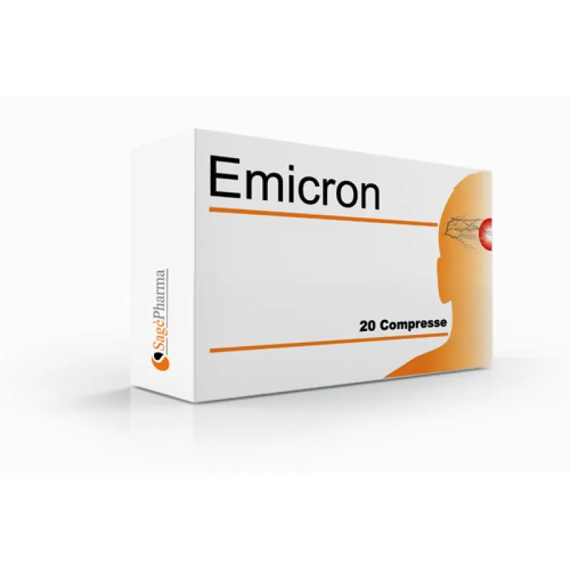 Emicron Добавка от мигрени 20 таблеток
Emicron Добавка от мигрени 20 таблеток