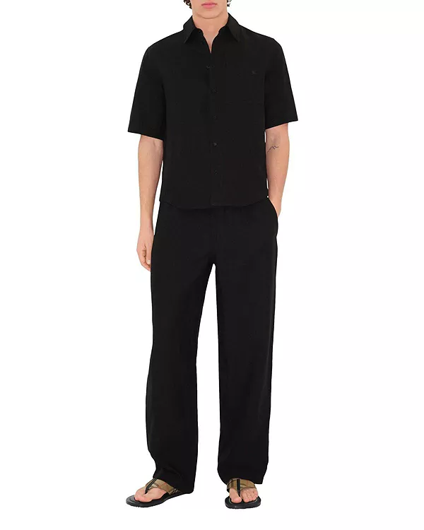 Льняная рубашка Burberry, черный
Льняная рубашка Burberry, черный