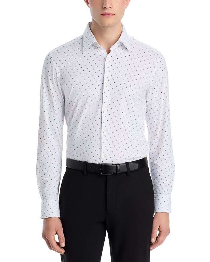 Рубашка Hank Kent из нейлона и эластичного материала Slim Fit на пуговицах BOSS, белый
Рубашка Hank Kent из нейлона и эластичного материала Slim Fit на пуговицах BOSS, белый