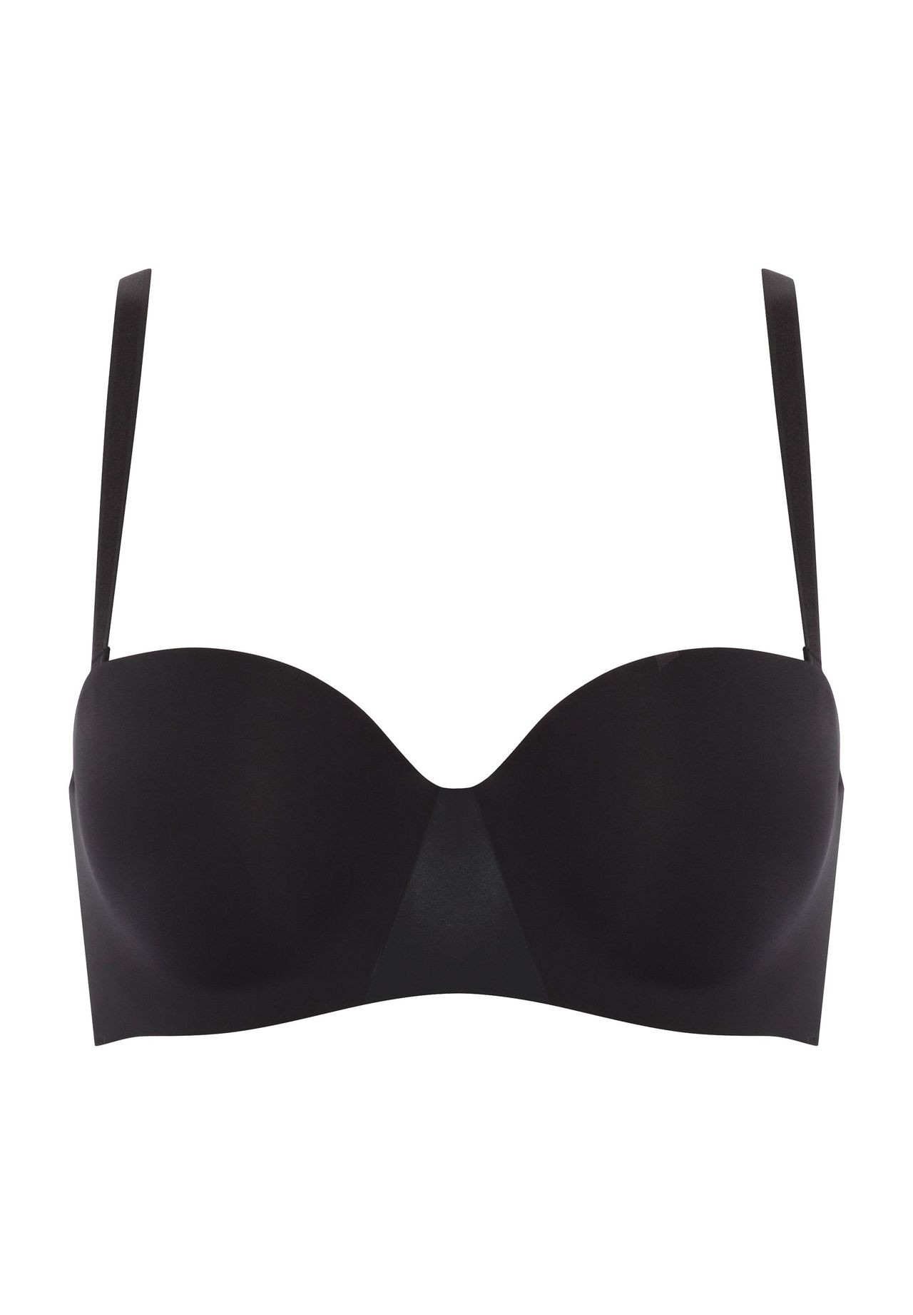 Женский бюстгальтер-бандо со съемными бретелями и силиконовой окантовкой CHANTELLE, черный 
Женский бюстгальтер-бандо со съемными бретелями и силиконовой окантовкой CHANTELLE, черный