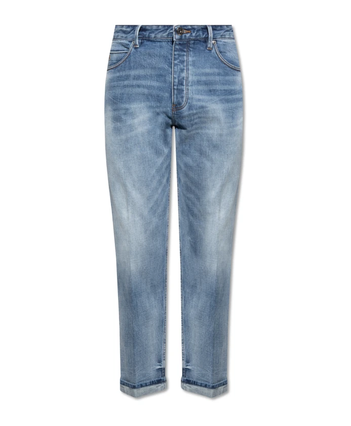 Свободные джинсы Emporio Armani, синий
Свободные джинсы Emporio Armani, синий