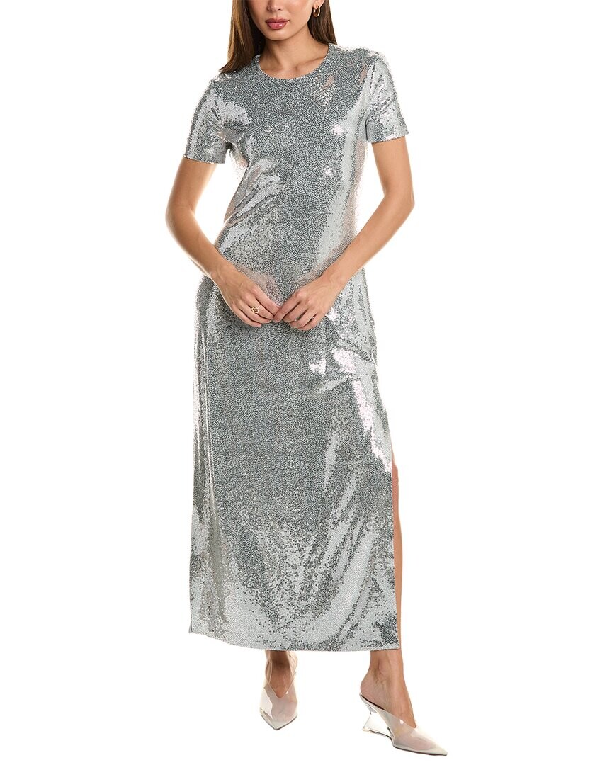 Платье-футболка с блестками Michael Kors Collection, цвет Metallic
Платье-футболка с блестками Michael Kors Collection, цвет Metallic