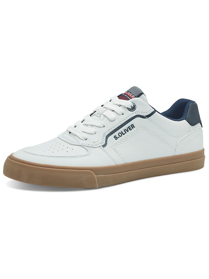 Кроссовки на шнуровке s.Oliver, белый
Кроссовки на шнуровке s.Oliver, белый