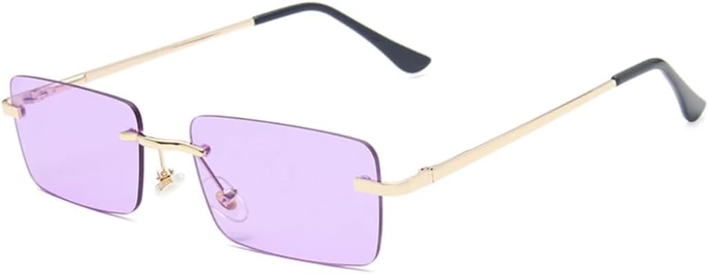 Солнцезащитные очки с защитой UV400 | Без оправы, металлические градиентные линзы в стиле панк | Для женщин и мужчин, для занятий спортом на открытом воздухе и вождения DSVIGF, Gold-purple
Солнцезащитные очки с защитой UV400 | Без оправы, металлические градиентные линзы в стиле панк | Для женщин и мужчин, для занятий спортом на открытом воздухе и вождения DSVIGF, Gold-purple