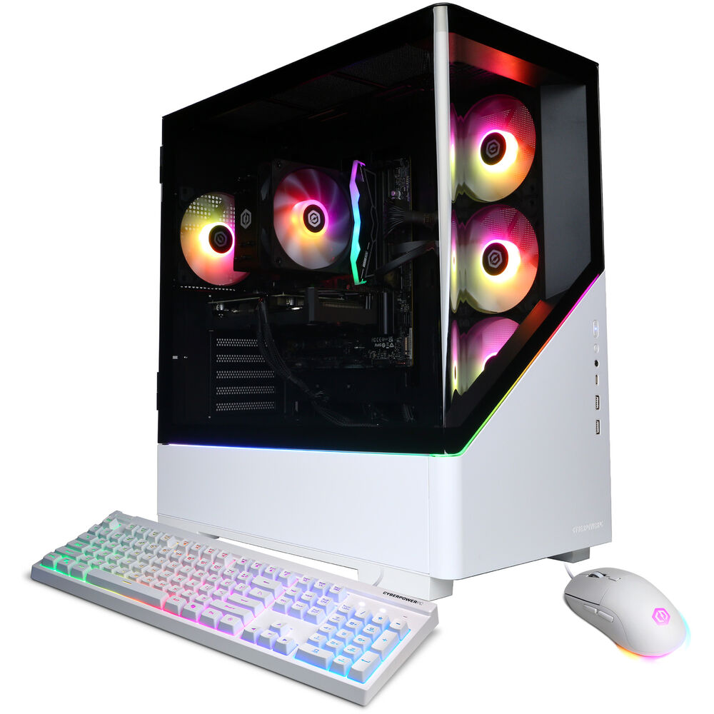 Настольный компьютер CyberPowerPC Gamer Xtreme Desktop Computer (White)
Настольный компьютер CyberPowerPC Gamer Xtreme Desktop Computer (White)