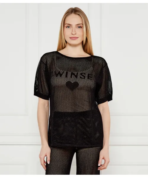 Футболка Loose fit Twinset U&B, черный
Футболка Loose fit Twinset U&B, черный