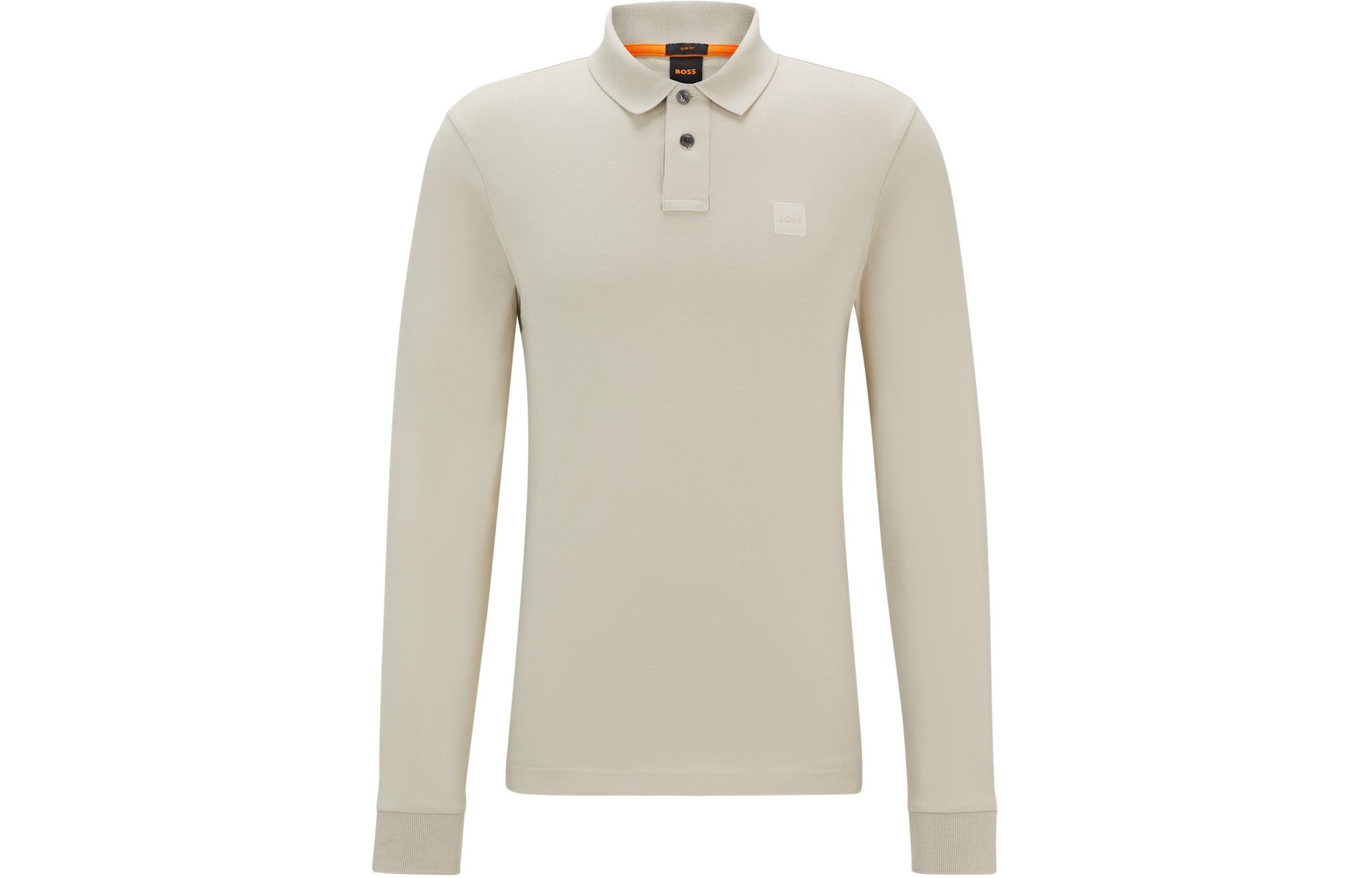 Футболка поло с логотипом Boss приталенного кроя HUGO BOSS, бежевая
Футболка поло с логотипом Boss приталенного кроя HUGO BOSS, бежевая