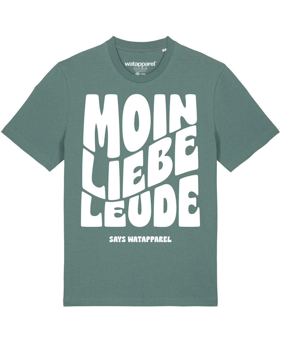 Рубашка Watapparel Moin liebe Leude, зеленый
Рубашка Watapparel Moin liebe Leude, зеленый
