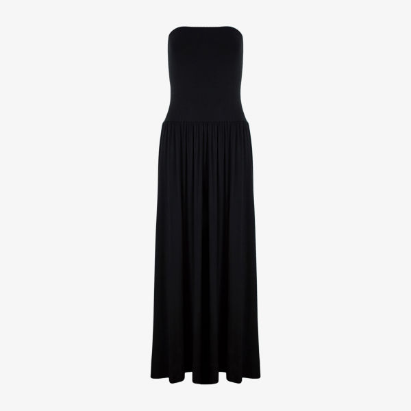 Платье миди Ro&Zo без рукавов с бандо и сборчатыми вставками из эластичного джерси, черный
Платье миди Ro&Zo без рукавов с бандо и сборчатыми вставками из эластичного джерси, черный