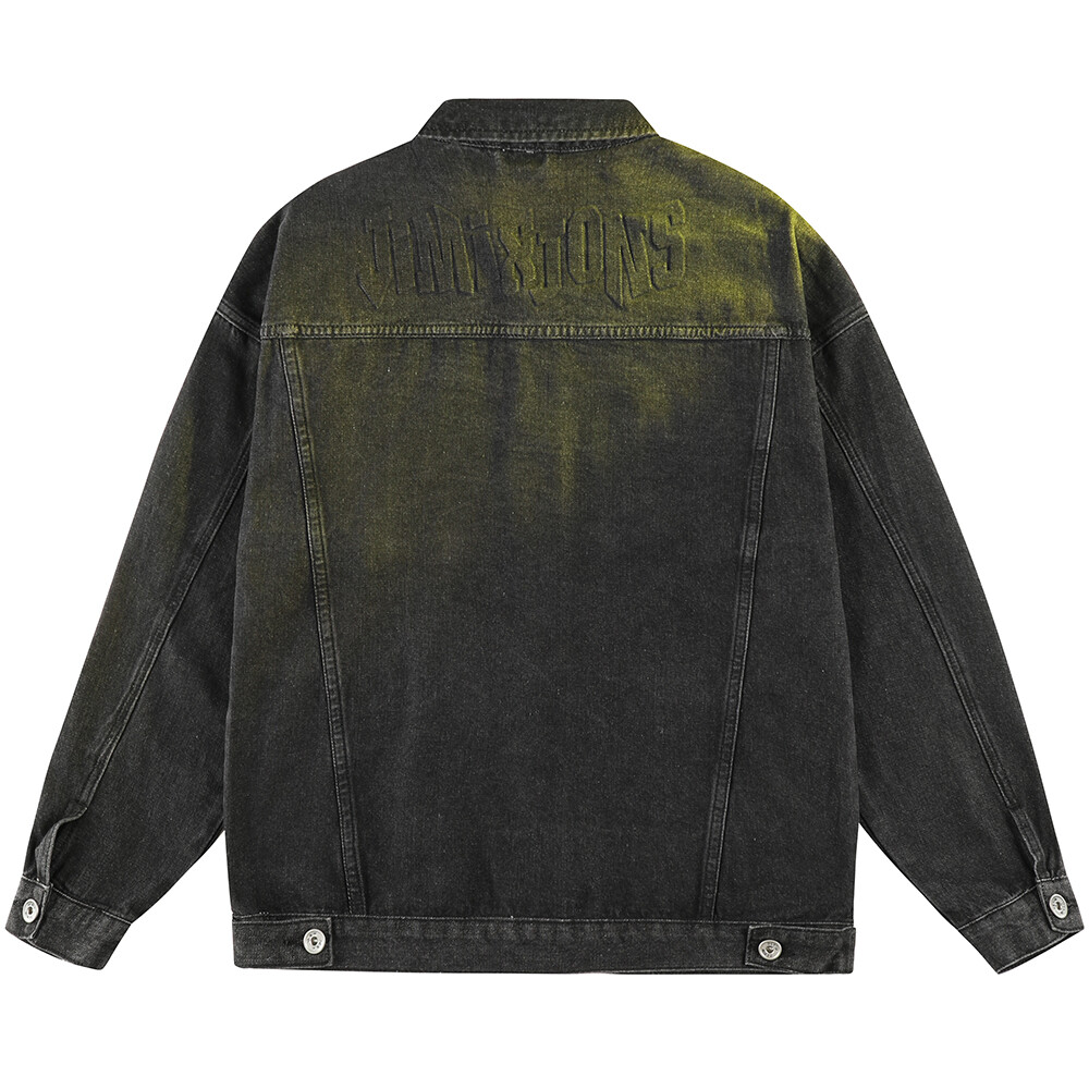 Джинсовая куртка унисекс Jimi&Jons, черный
Джинсовая куртка унисекс Jimi&Jons, черный