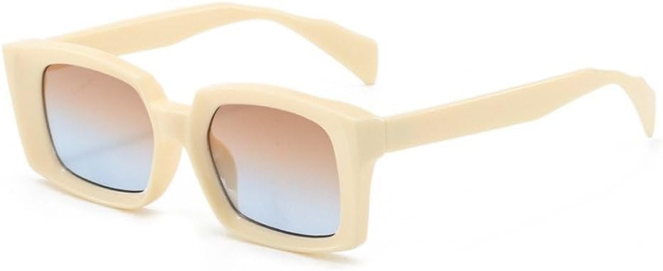 Женские солнцезащитные очки квадратной формы, модные прозрачные градиентные линзы, защита от УФ-излучения UV400. Мужские солнцезащитные очки в тренде SKFGNX, Beige Tea Blue
Женские солнцезащитные очки квадратной формы, модные прозрачные градиентные линзы, защита от УФ-излучения UV400. Мужские солнцезащитные очки в тренде SKFGNX, Beige Tea Blue