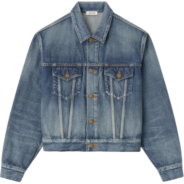 Джинсовая куртка на пуговицах Fear Of God, индиго
Джинсовая куртка на пуговицах Fear Of God, индиго