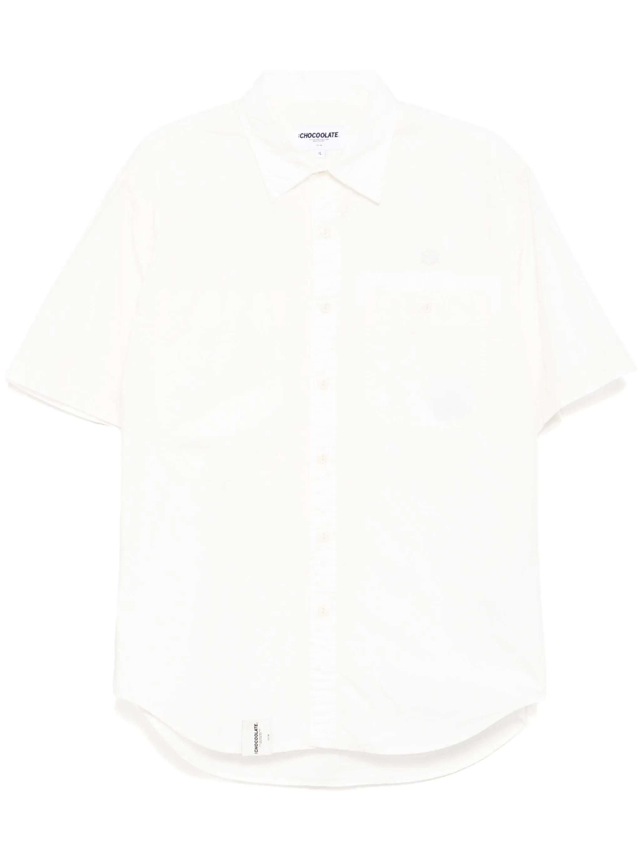 Рубашка с нашивкой-логотипом Chocoolate, белый
Рубашка с нашивкой-логотипом Chocoolate, белый