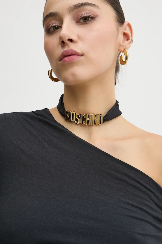 Шарф Moschino, черный
Шарф Moschino, черный