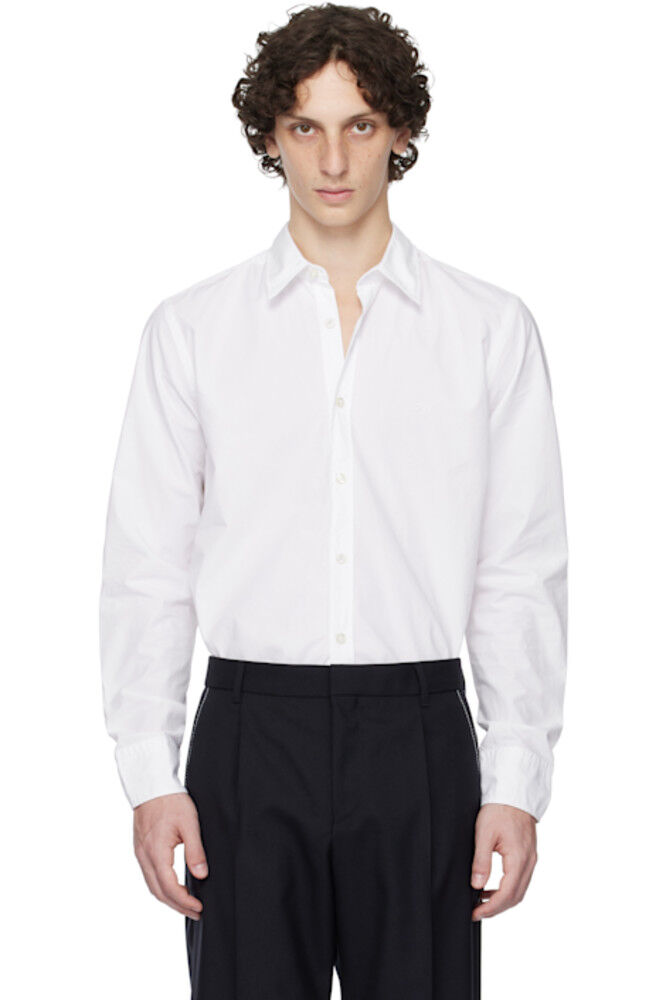 Белая рубашка классического кроя из хлопкового поплина BOSS
Белая рубашка классического кроя из хлопкового поплина BOSS