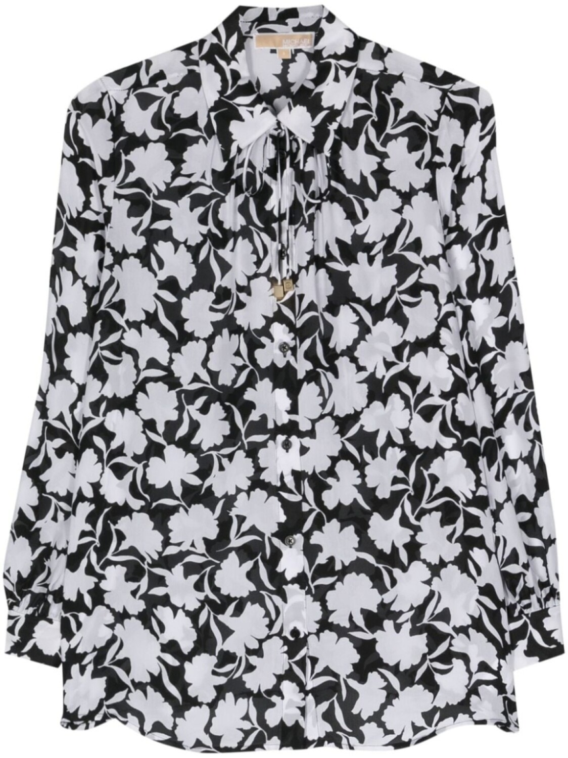 Michael Michael Kors креповая рубашка Shadow Floral, черный
Michael Michael Kors креповая рубашка Shadow Floral, черный