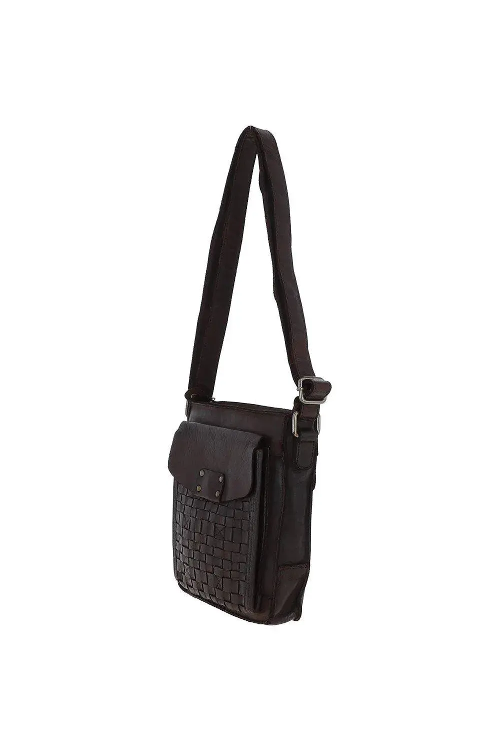 Винтажная кожаная тканая сумка через плечо 'Sunset' Ashwood Leather, коричневый
Винтажная кожаная тканая сумка через плечо 'Sunset' Ashwood Leather, коричневый