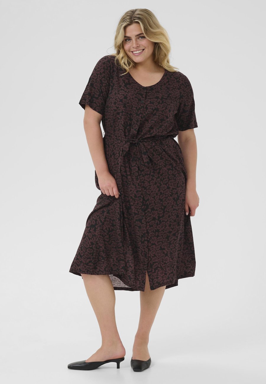 Платье Kaffe Curve KCBELLA, Fudge Black Flower Print/Brown
Платье Kaffe Curve KCBELLA, Fudge Black Flower Print/Brown