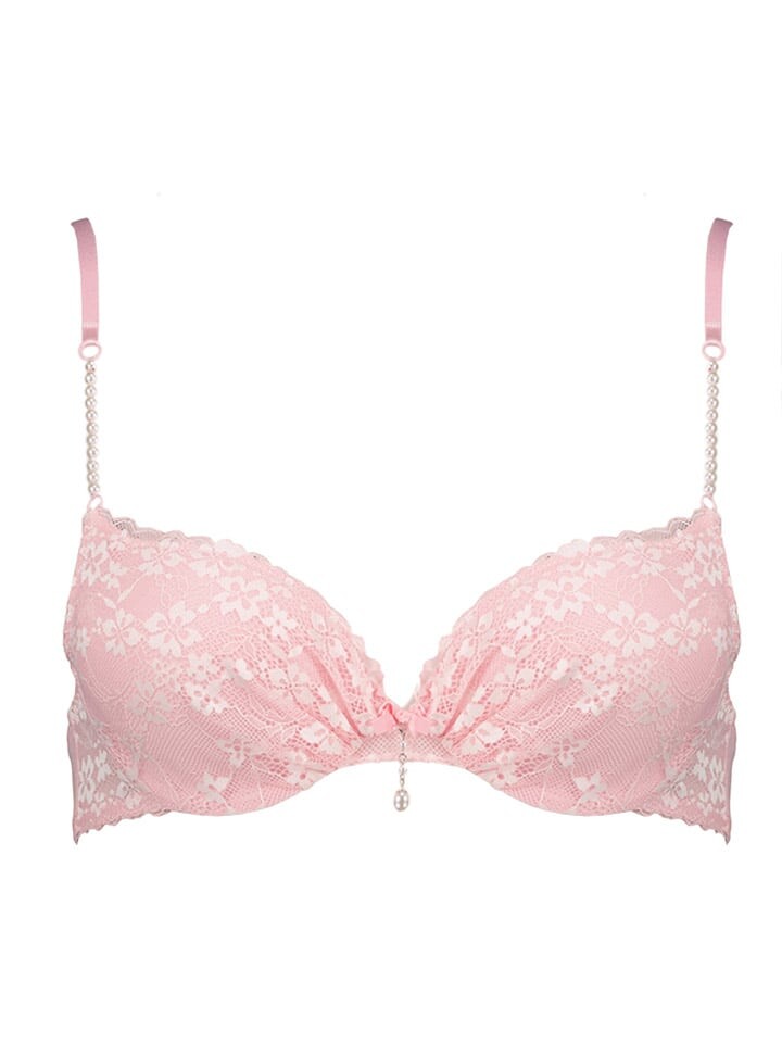 Бюстгальтер пуш-ап LASCANA, розовый
Бюстгальтер пуш-ап LASCANA, розовый