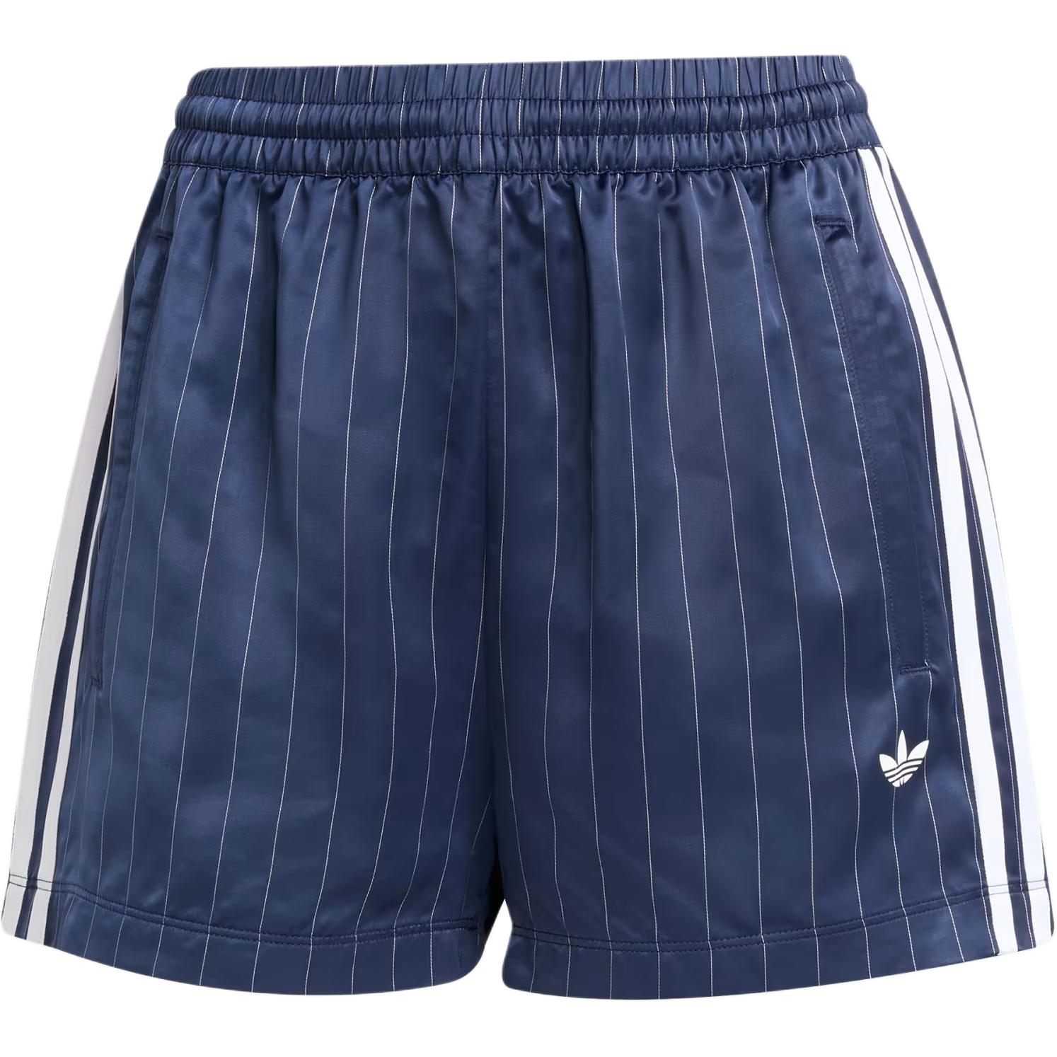 Пинстрип сатиновые шорты Adidas Originals, индиго
Пинстрип сатиновые шорты Adidas Originals, индиго
