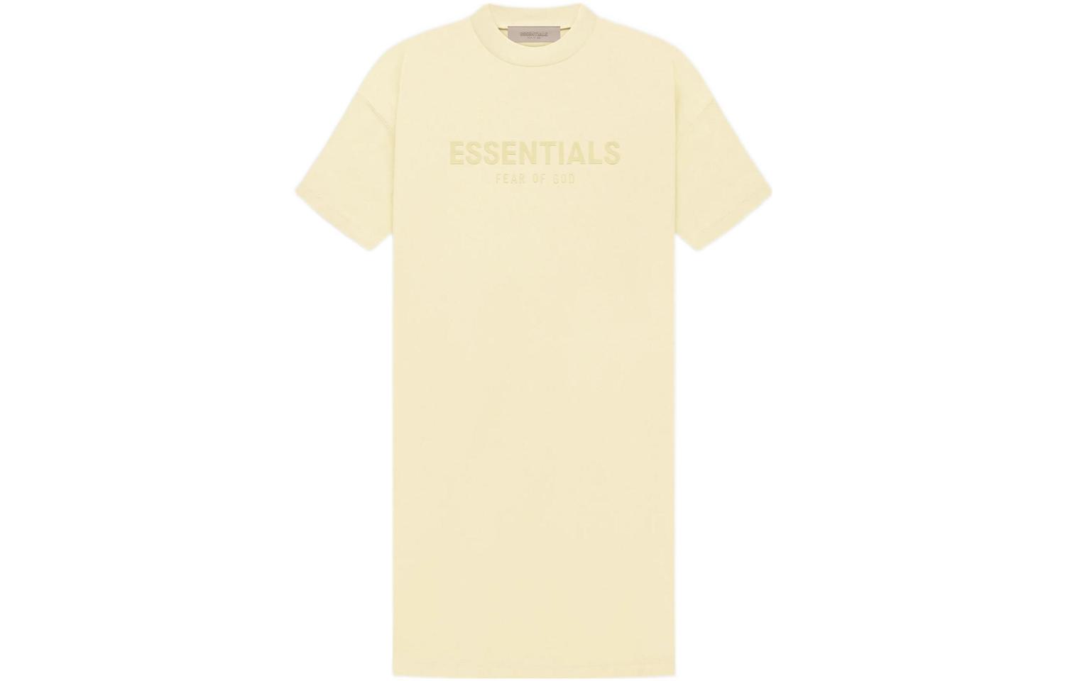 Футболка-платье женская Canary Fear Of God Essentials, канареечно-желтая
Футболка-платье женская Canary Fear Of God Essentials, канареечно-желтая