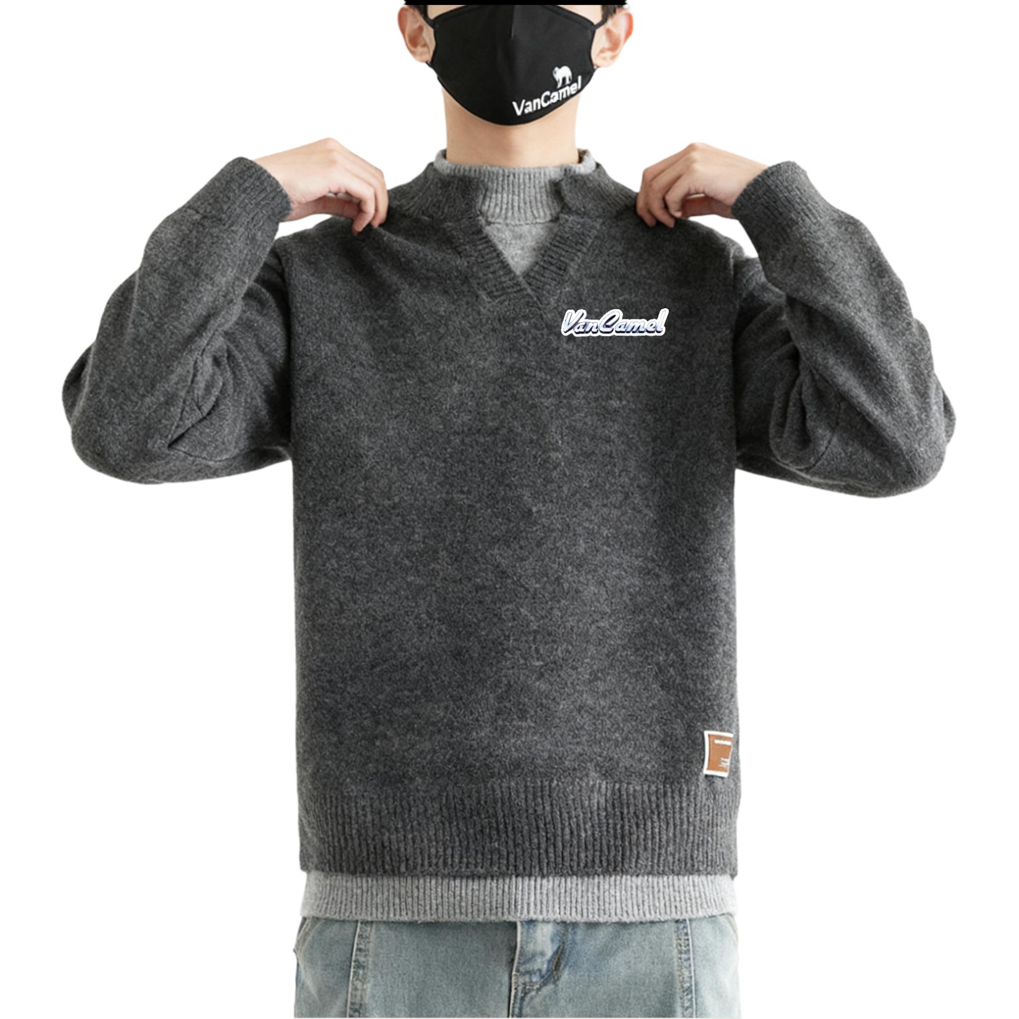 Свитшот Unisex V-образный вырез Moderate Mock Two Piece VanCamel, темно-серый
Свитшот Unisex V-образный вырез Moderate Mock Two Piece VanCamel, темно-серый