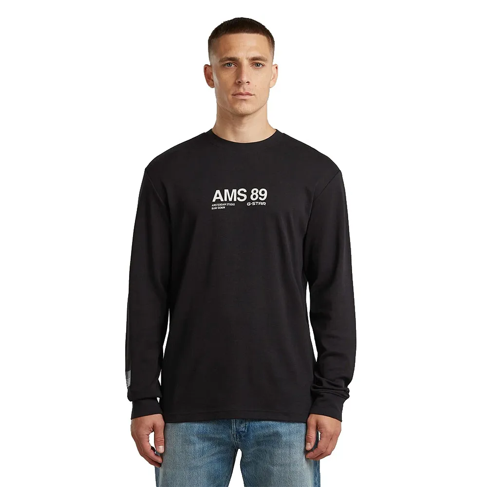 Футболка с длинным рукавом G-Star AMS 89 Regular Fit, черный
Футболка с длинным рукавом G-Star AMS 89 Regular Fit, черный