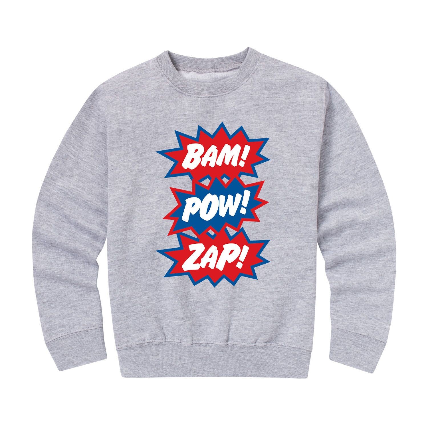 Флисовая толстовка с рисунком Bam Pow Zap для мальчиков 8–20 лет Licensed Character
Флисовая толстовка с рисунком Bam Pow Zap для мальчиков 8–20 лет Licensed Character